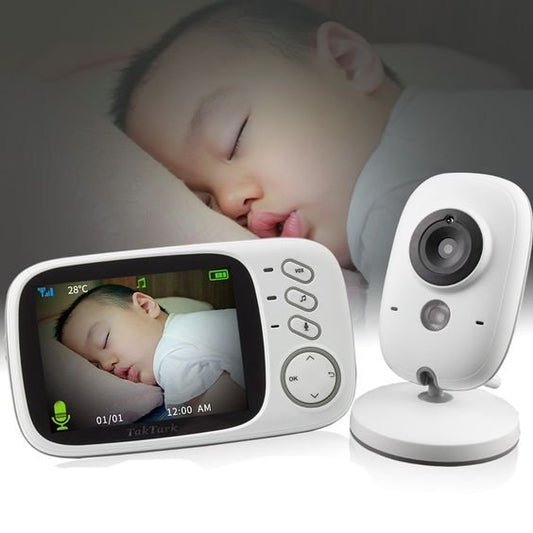 Digital Baby Care Device - Baby Monitor 2.4G Wireless with 3.2 Inches LCD, 2 Way Audio Talk Night Vision Surveillance Security Camera