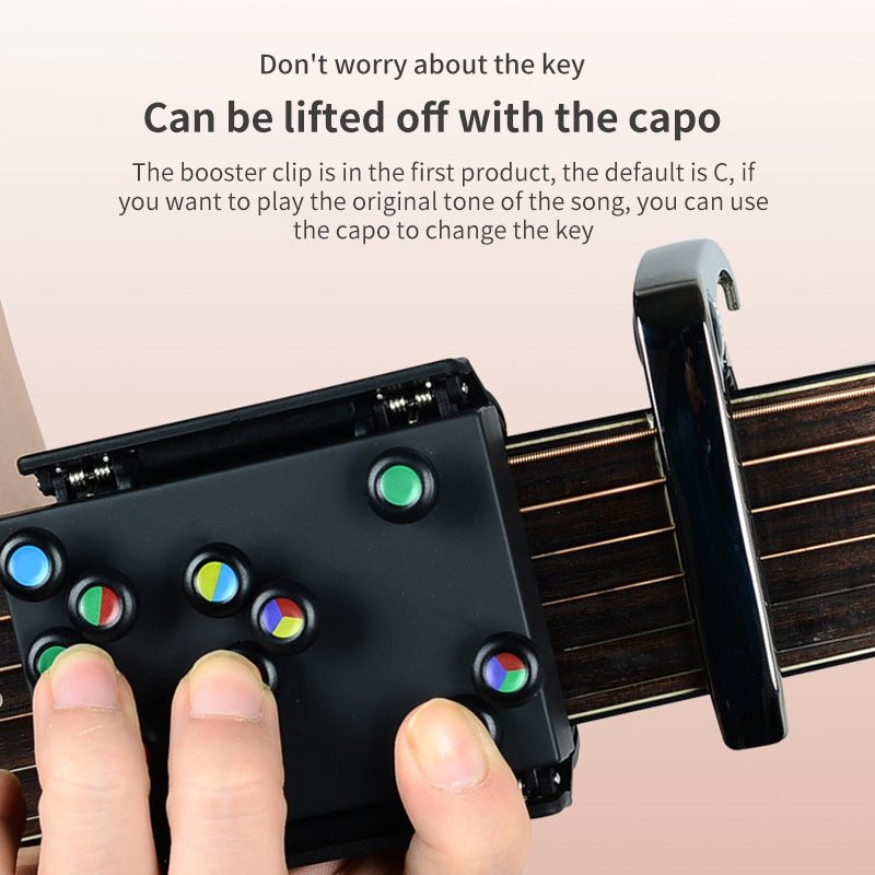 Guitar Learning Trainer For Beginners - Finger Exerciser with 30 Chord Playing Methods for Guitar Beginner