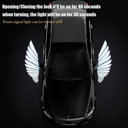 LED Light Car Angel Wings - Car Door Light LED Ghost Shadow Light Projector