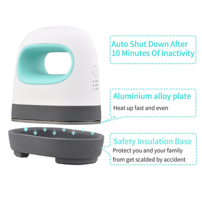 Mini Heat Press - Portable Iron for DIY Projects