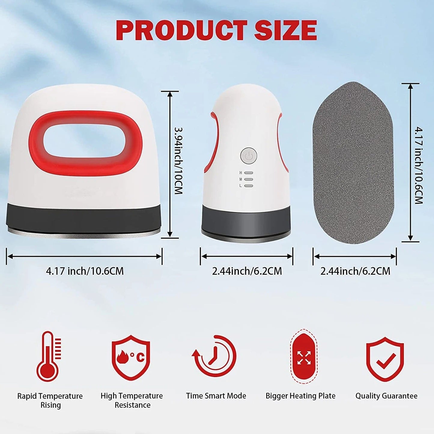 Mini Heat Press - Portable Iron for DIY Projects