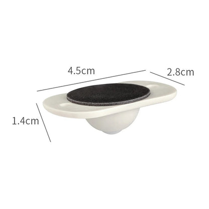 Paste Type Universal Pulley - 360° Rotation Universal Wheel, Sticky Pulley for Trash Can, Storage Box, Small Furniture