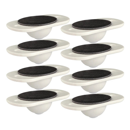 Paste Type Universal Pulley - 360° Rotation Universal Wheel, Sticky Pulley for Trash Can, Storage Box, Small Furniture - Gear Elevation