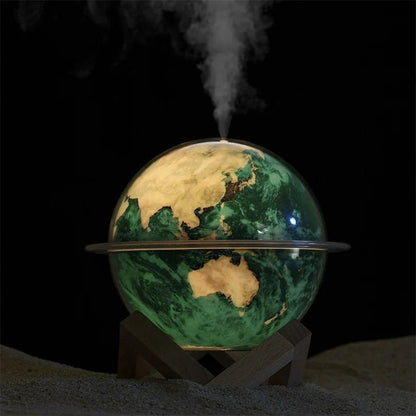 Planet USB Air Humidifier - 330ML Mist Maker with Colorful Night Light - Gear Elevation