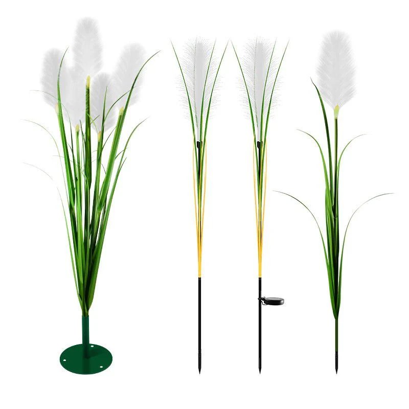 Solar Reed Garden Light - LED Solar Garden Lights Outdoor Waterproof Reed Light