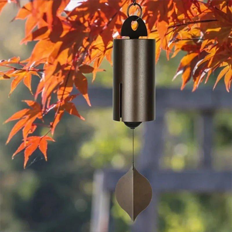 The Deep Resonance Serenity Bell - Deep Tone Sound Wind Bell for Outdoor Decor for Garden, Patio, Porch