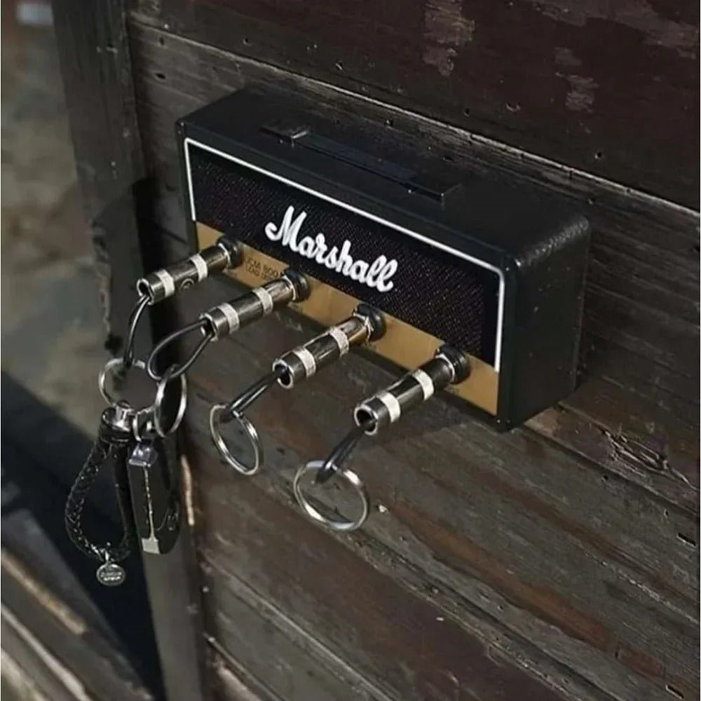Vintage Wall Mount Key Holder - Jack Rack Vintage Fender Key Storage Plug Holders