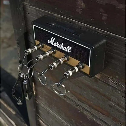 Vintage Wall Mount Key Holder - Jack Rack Vintage Fender Key Storage Plug Holders