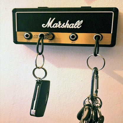 Vintage Wall Mount Key Holder - Jack Rack Vintage Fender Key Storage Plug Holders