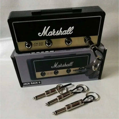 Vintage Wall Mount Key Holder - Jack Rack Vintage Fender Key Storage Plug Holders